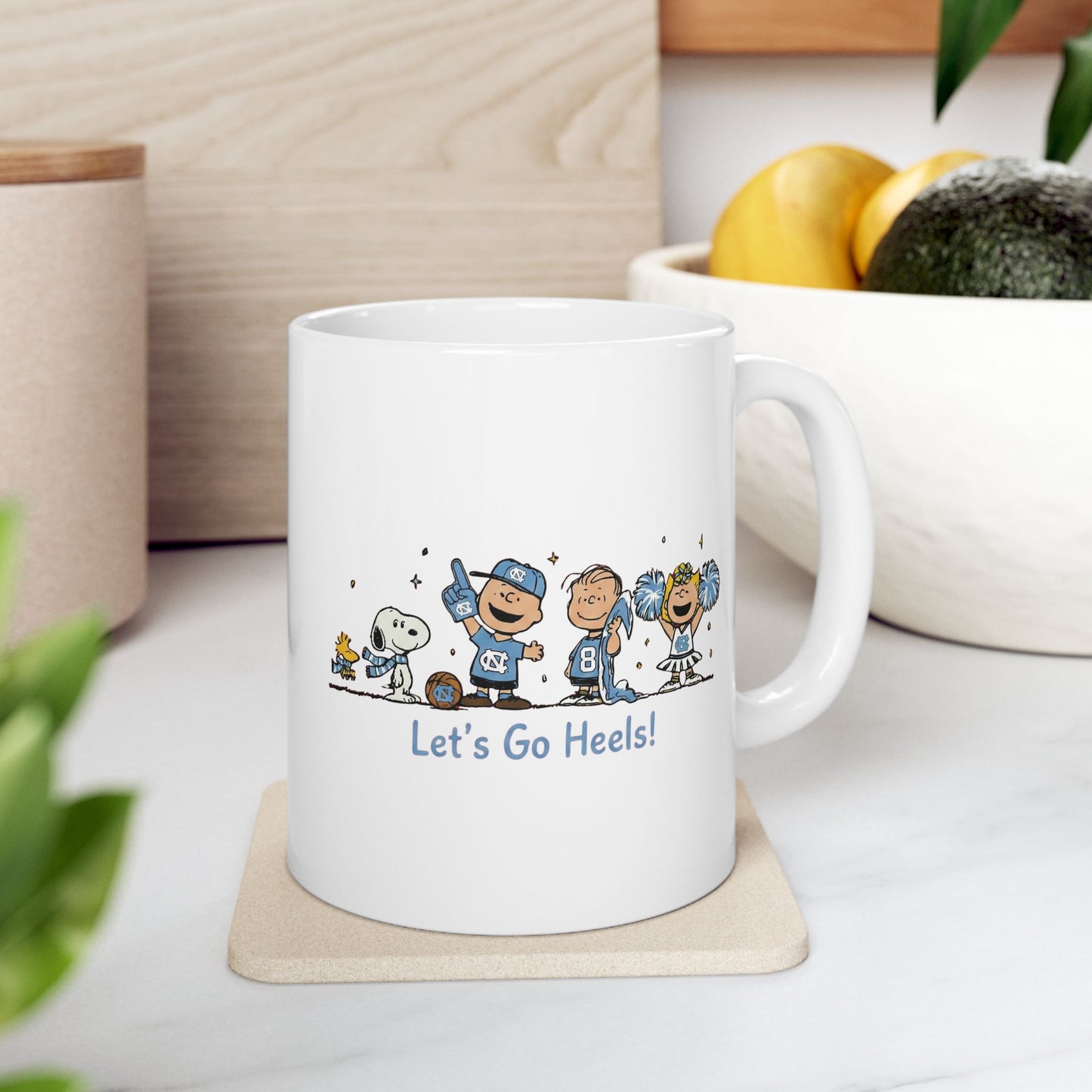 UNC Basketball, Lifestyle | Character Collection | Graphic Coffee Cup