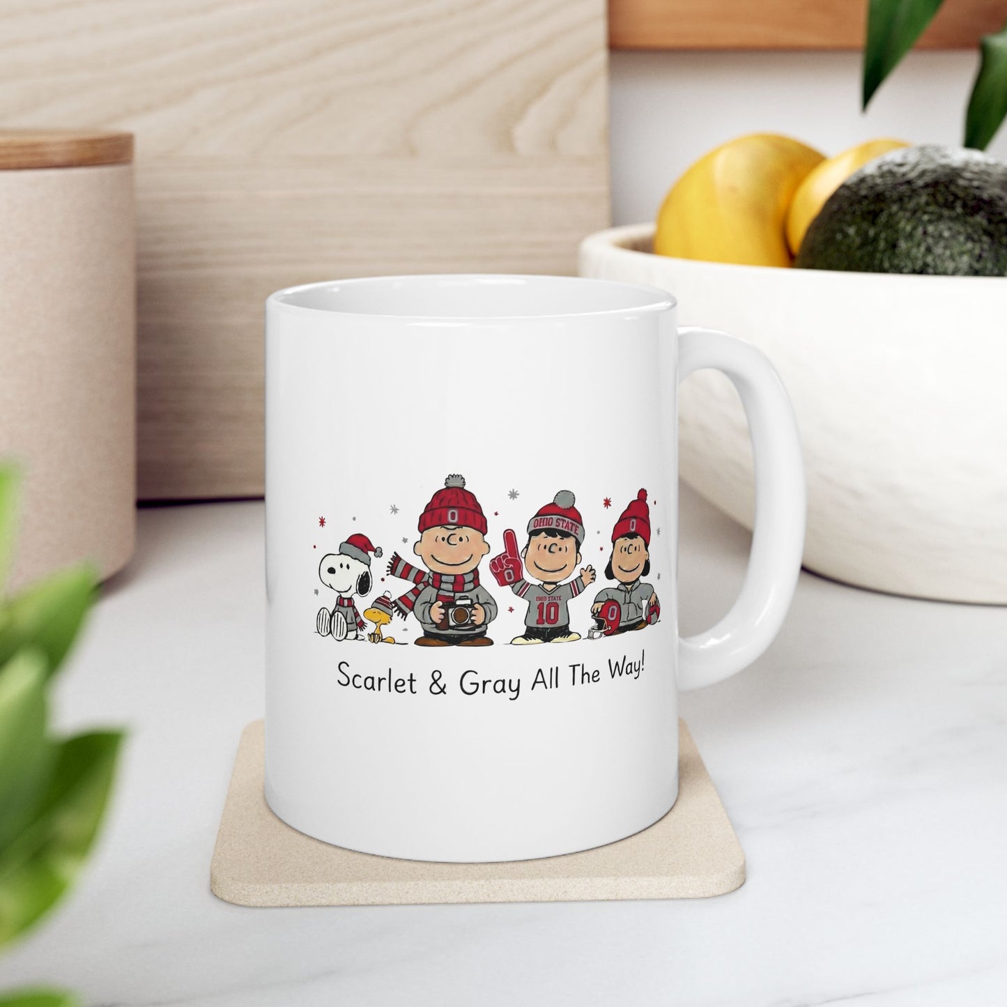 Ohio State, Lifestyle | Character Collection | Graphic Coffee Cup
