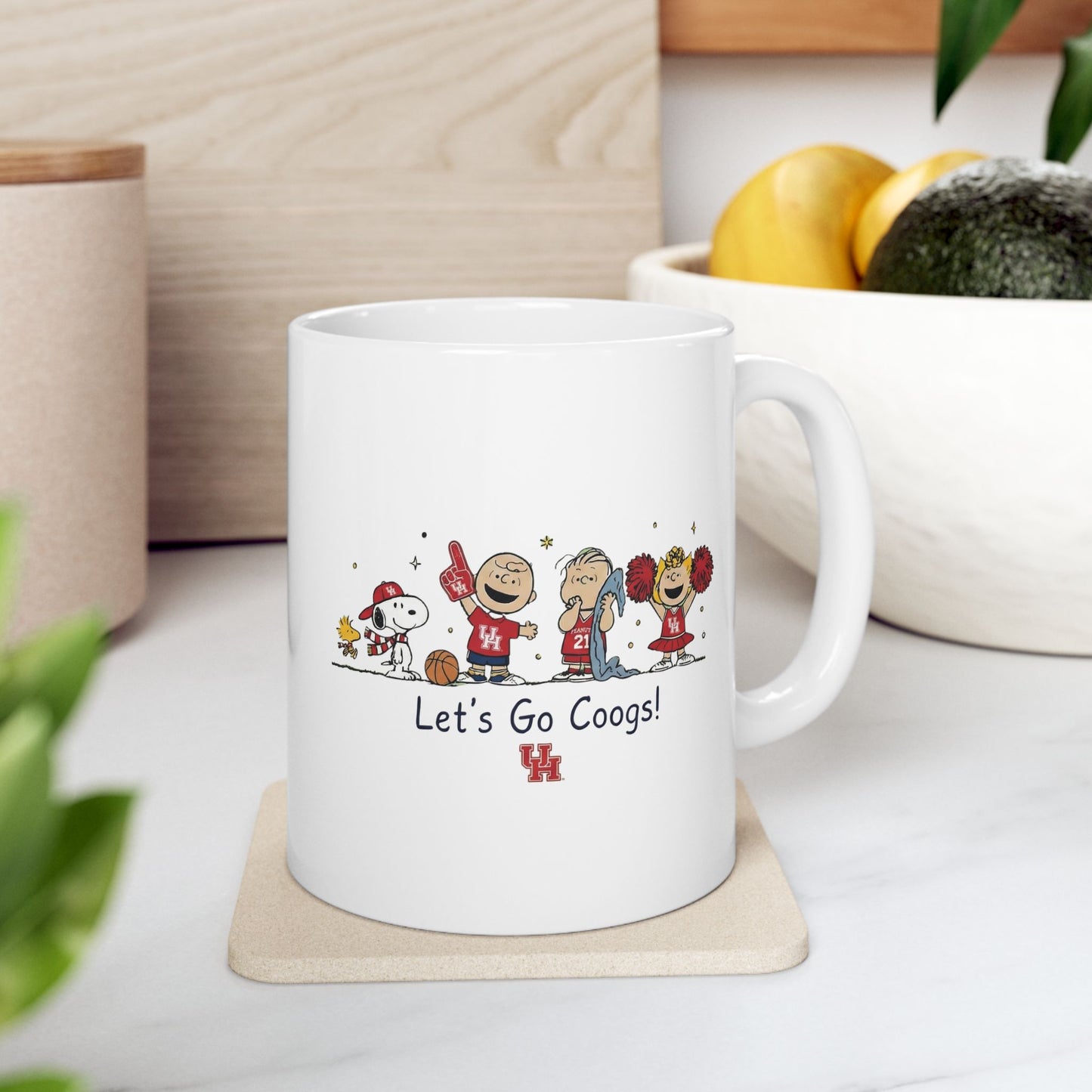 Houston Basketball, Lifestyle | Character Collection | Graphic Coffee Cup