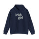 Irish Girl Graphic Hoodie | College Girl Collection | Notre Dame Lifestyle Hooded Sweatshirt