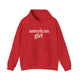 American Girl Graphic Hoodie | College Girl Collection | USA Lifestyle Hooded Sweatshirt