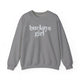 Buckeye Girl Graphic Sweatshirt | College Girl Collection | Ohio State Lifestyle Crewneck
