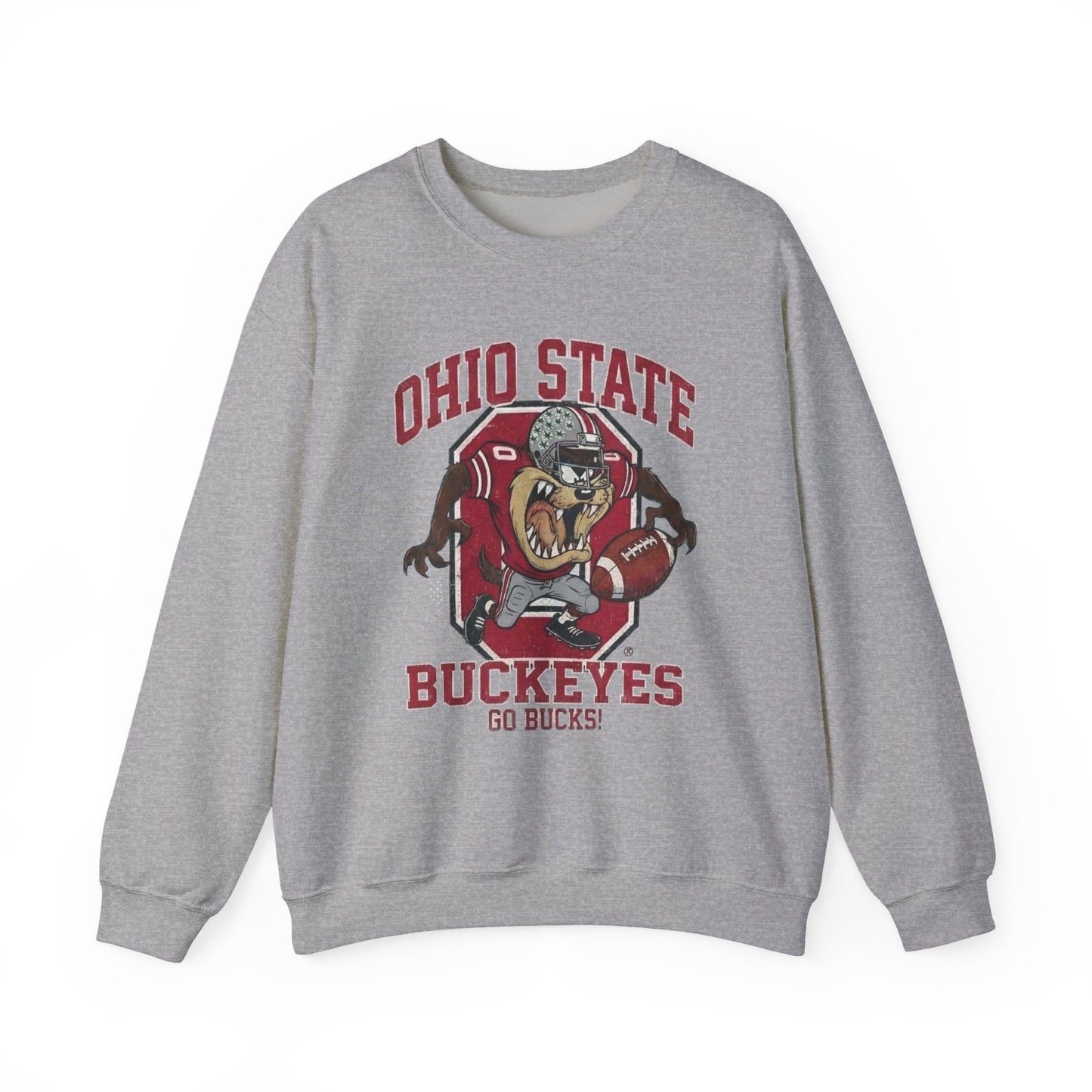 Ohio State Football Sweatshirt | Retro Mascot | Vintage Graphic Crewneck