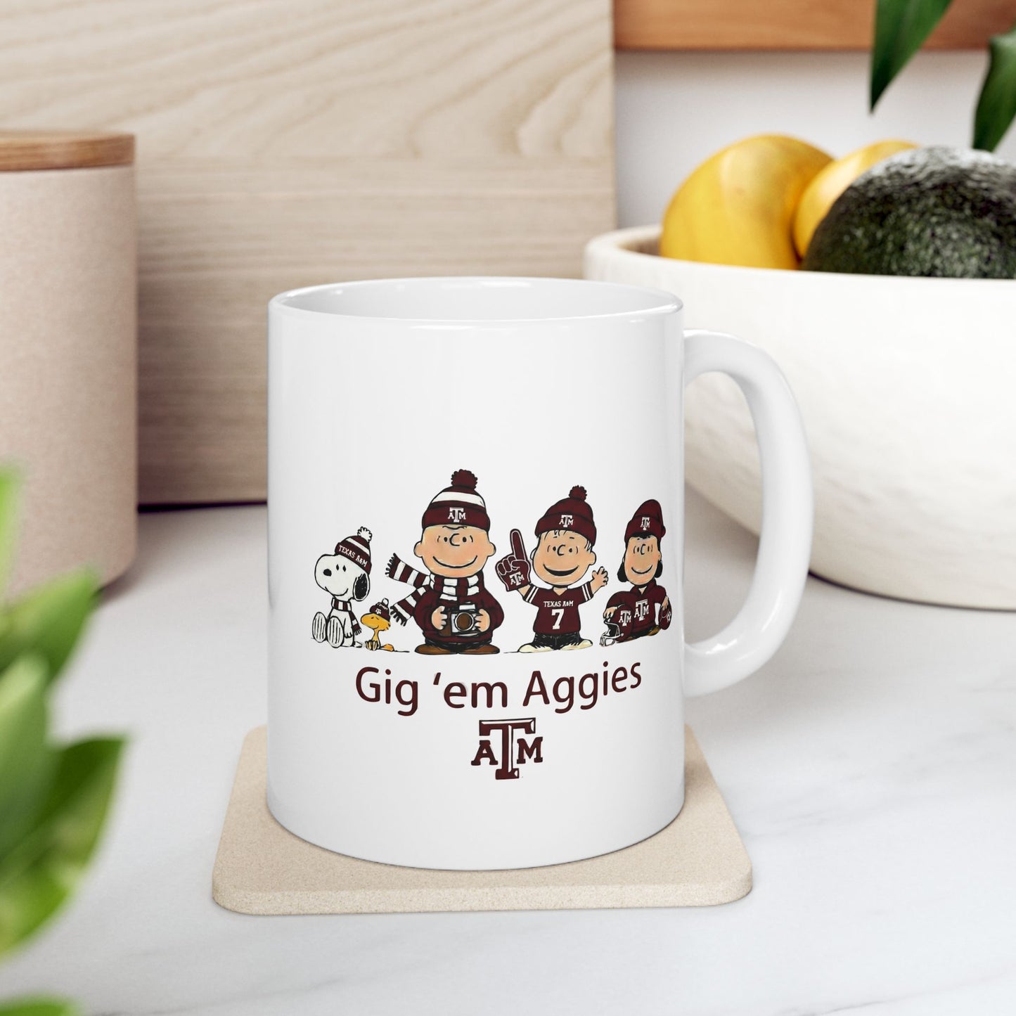 Texas A&M, Lifestyle | Character Collection | Graphic Coffee Cup