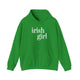 Irish Girl Graphic Hoodie | College Girl Collection | Notre Dame Lifestyle Hooded Sweatshirt