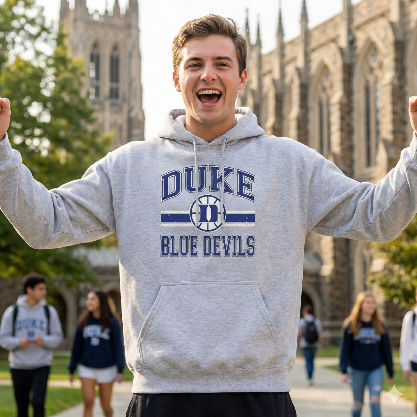 Duke Basketball, Lifestyle | Heritage Collection | Graphic Crewneck Sweatshirt