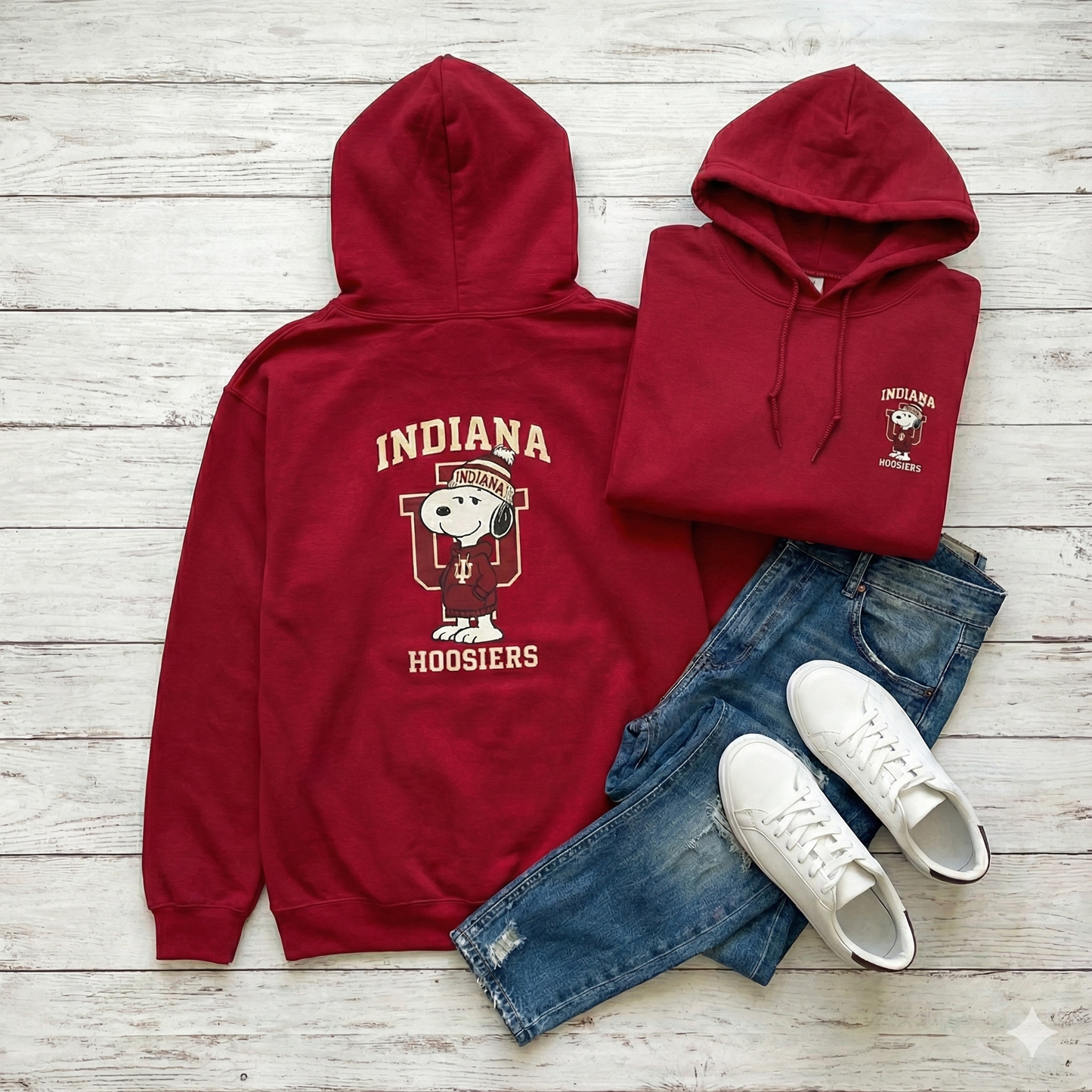 Indiana, Lifestyle | Icon Collection | Graphic Hooded Sweatshirt