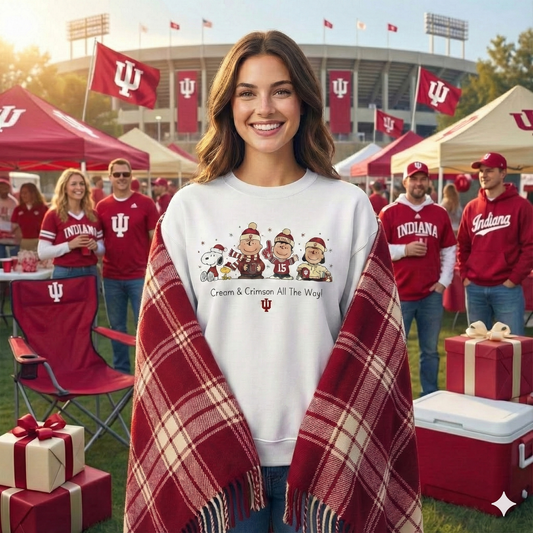 Indiana Football, Lifestyle | Character Collection | Graphic Crewneck Sweatshirt