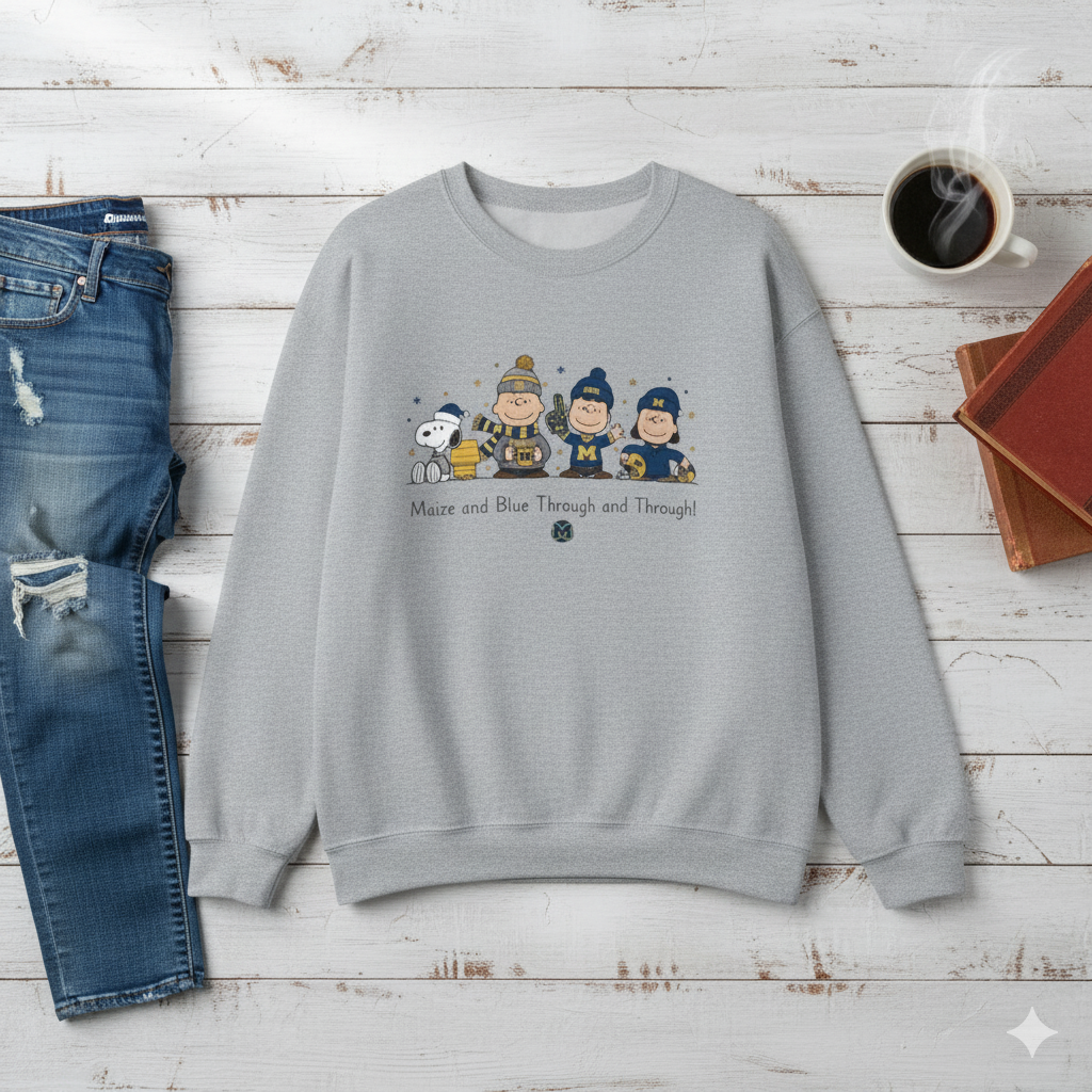 Michigan Football, Lifestyle | Character Collection | Graphic Crewneck Sweatshirt