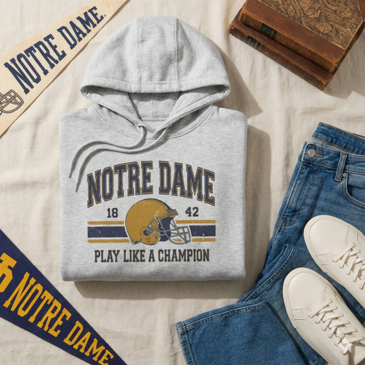 Notre Dame Football, Lifestyle | Heritage Collection | Graphic Hoodie