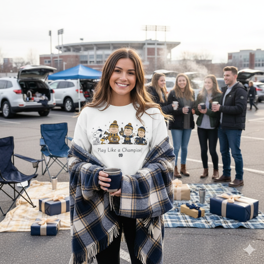 Notre Dame Football, Lifestyle | Character Collection | Graphic Crewneck Sweatshirt