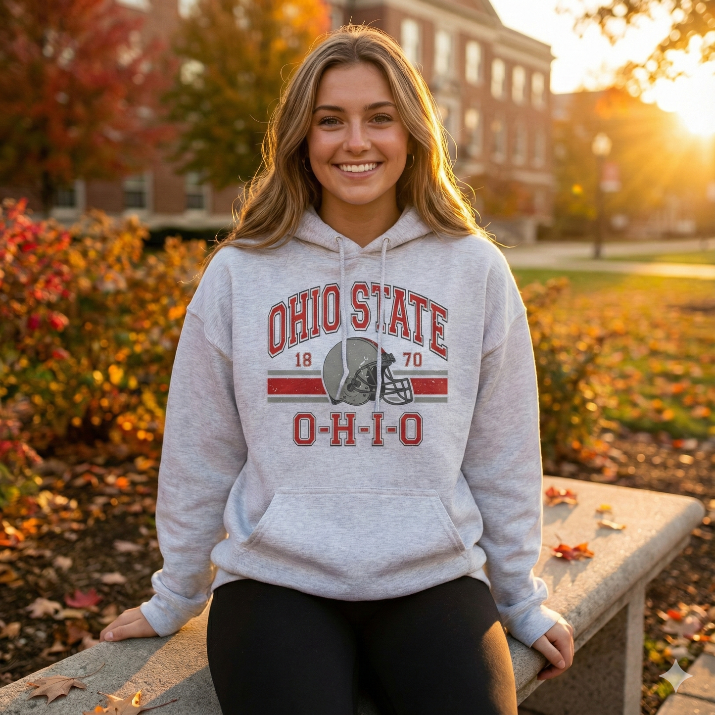 Ohio State Football, Lifestyle | Heritage Collection | Graphic Hoodie