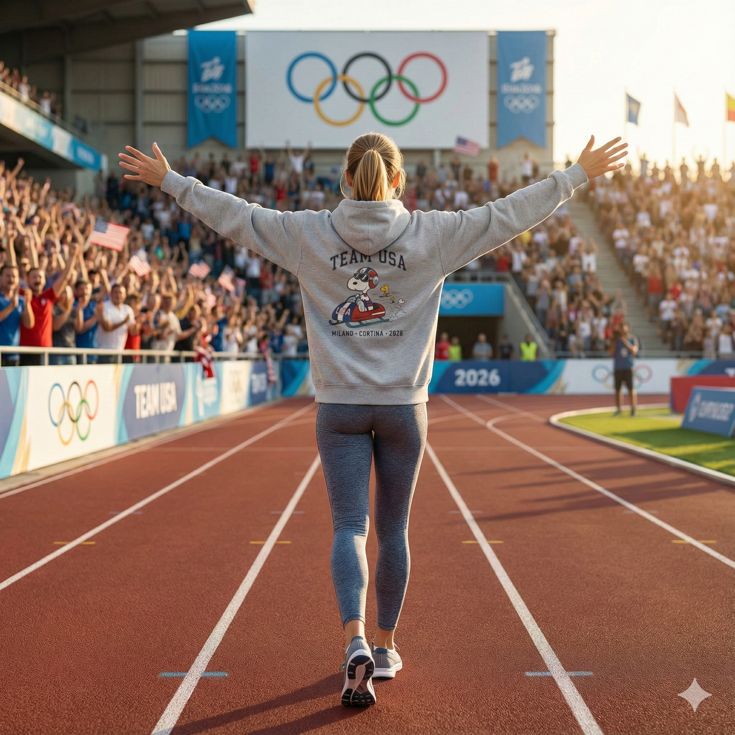 USA, Lifestyle | Icon Collection | Graphic Hooded Sweatshirt