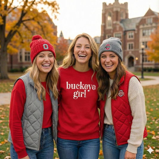 Ohio State, Lifestyle | College Girl Collection | Graphic Crewneck Sweatshirt